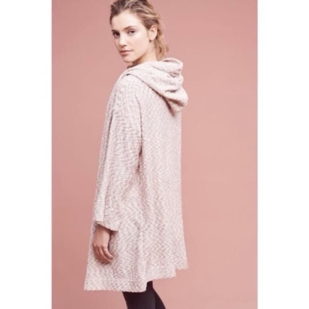 Anthropologie Saturday Sunday Ingleside Hooded Cardigan Sweater Longline M/L